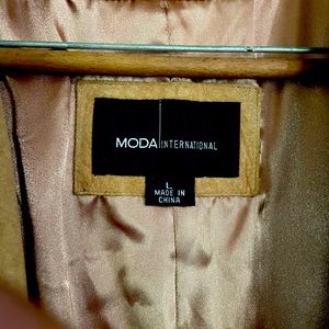 - GENUINE SUEDE ANKLE LENGTH DUSTER